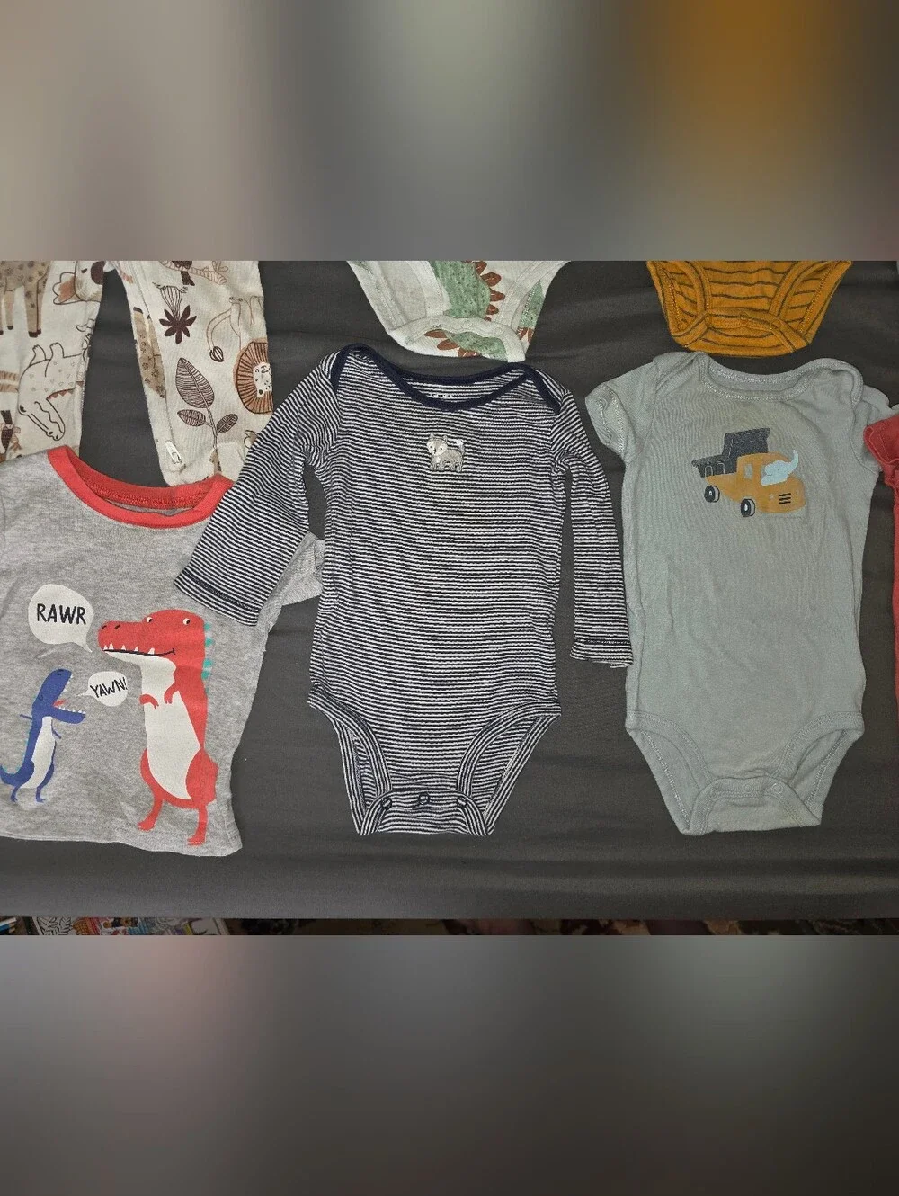 Carter's Multi-Pack Baby Bodysuits with 1 T-shirt
